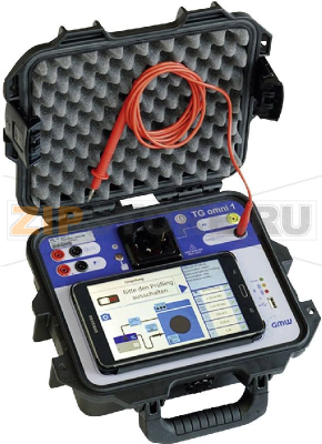 Тестер электроустановок GMW TG omni 1 - DE / AT 10 A, RCD 30 mA 