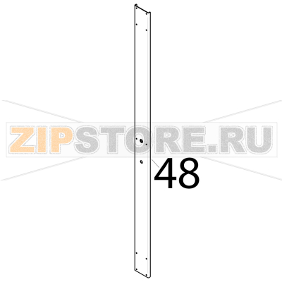 Rear support hook Piron P920RXS Rear support hook Piron P920RXSЗапчасть на деталировке под номером: 48