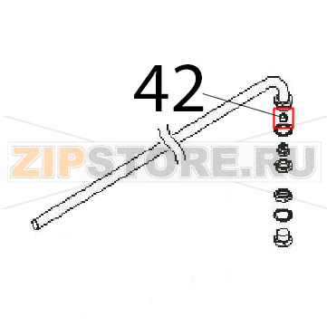 Gasket Angelo Po FM1011E2 Gasket Angelo Po FM1011E2Запчасть на деталировке под номером: 42