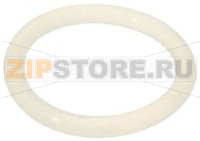 WHITE SILICONE GASKET ø 47x36x5 mm