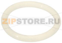 WHITE SILICONE GASKET ø 47x36x5 mm 