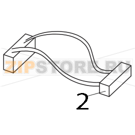 Serial interface cable Toshiba TEC B-852-TS22-QP-R Serial interface cable Toshiba TEC B-852-TS22-QP-RЗапчасть на деталировке под номером: 2