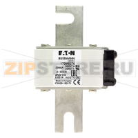 Предохранитель, 1800 A, AC 600 В, 200 кА, DIN 3, 76x92x139 мм, aR, DIN, IEC Eaton FUSE 1800A 60