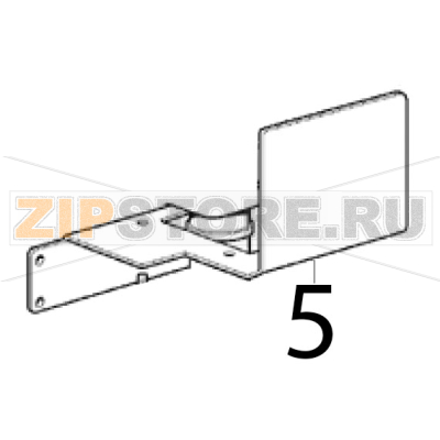 Pump bracket Scotsman AC 56 Pump bracket Scotsman AC 56Запчасть на деталировке под номером: 5