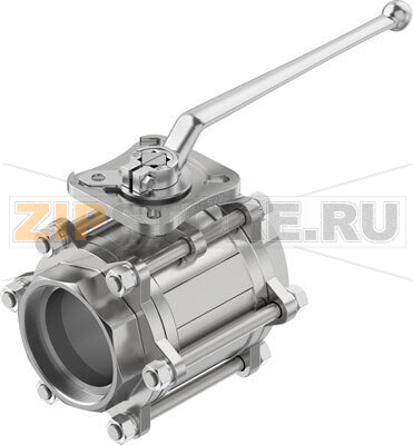Кран шаровой Festo VZBE-4-WA-63-T-2-F1012-M-V15V15 