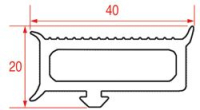 COLD ROOM GASKET - 3 m