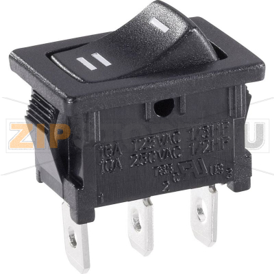 Переключатель клавишный 250 В/AC, 6 А, 1 x вкл/вкл TRU Components TC-R13-66C-02 