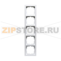 Рамка пятиместная, белая ABB 2TKA000434G1