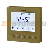 RDF510/BP.VG - Room thermostats in bulk pack of 20 units, gold Siemens RDF510/BP.VG