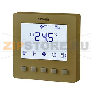 RDF510/BP.VG - Room thermostats in bulk pack of 20 units, gold Siemens RDF510/BP.VG 
