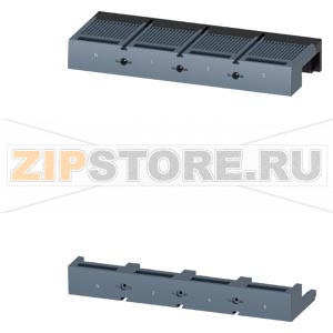 Terminal cover short 4 pole; 1 pcs. accessory for: 3VA55/3VA65/3VA66 Siemens 3VA9671-0WD40 