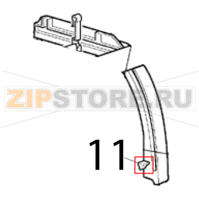 Stossdaempfer Scotsman EC 126 AS Stossdaempfer Scotsman EC 126 ASЗапчасть на деталировке под номером: 11