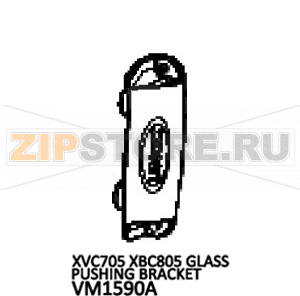 Glass pushing bracket Unox XV 893 Glass pushing bracket Unox XV 893Запчасть на деталировке под номером: 19Название запчасти на английском языке: Glass pushing bracket Unox XV 893