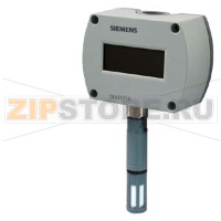 QFA3160D - Комнтаный датчик влажности (DC 0...10 В) и температуры (DC 0...10 В) с дисплеем Siemens QFA3160D