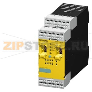 SIRIUS, CENTRAL MODULE 3RK3 ADVANCED ДЛЯ MODULAR SAFETY SYSTEM 3RK3 4/8 F-DI, 1F-RO, 1 F-DO, 24 V DC MONITORING OF ASI SLAVES, CONTROL OF SAFE OUTPUTS ON AS-I BUS PARAMETERIZABLE VIA SW MSS ES WIDTH 45MM SPRING-LOADED TERMINAL UP TO CATEGORY 4 (EN954-1) U 