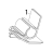 Quick-load guides kit (2 inches) Intermec PF4i