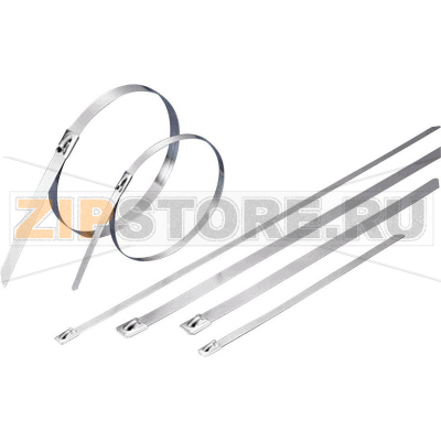 Стяжка кабельная 679 мм, серебристая, 1 шт TRU Components TC-BCT-679203 