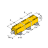 Индуктивный датчик линейного перемещения Turck LI300P1-Q17LM1-LIU5X2 - Индуктивный датчик линейного перемещения Turck LI300P1-Q17LM1-LIU5X2