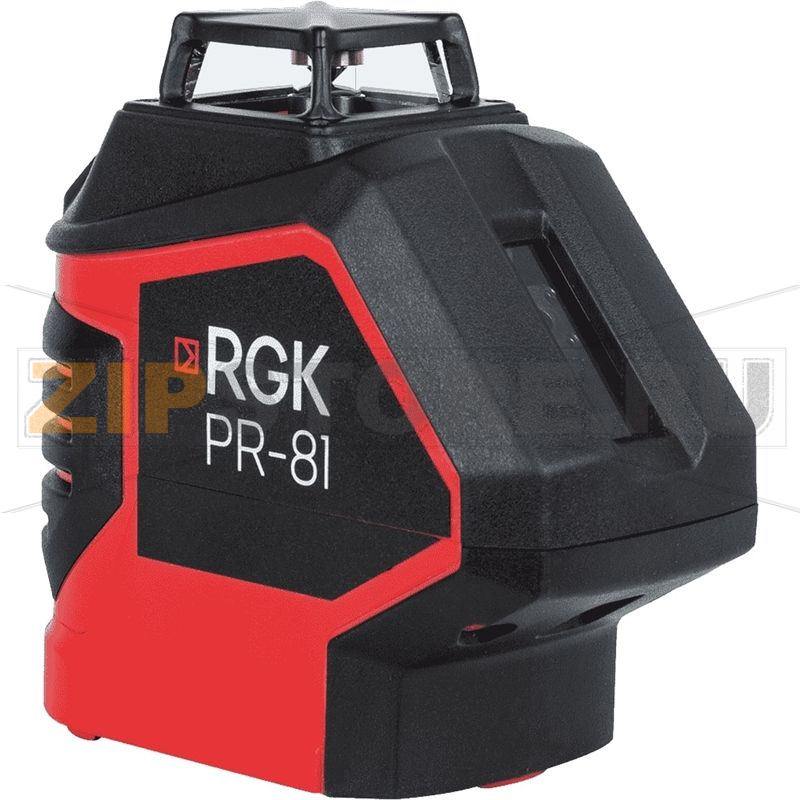 Комплект: уровень лазерный PR-81, штанга-упор CG-2 RGK 778848 