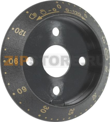 RING NUT BLACK KNOB ø 58 mm 0-120&amp;#039; 