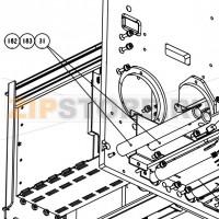 Стойка этикетки Datamax A-4408 RH