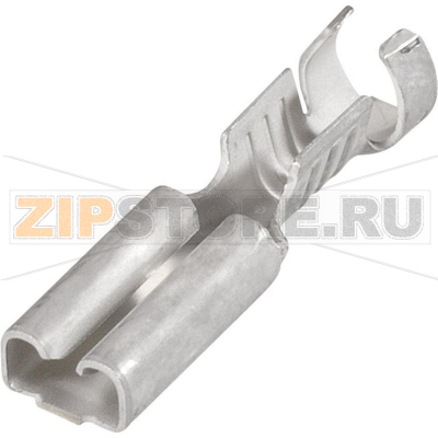 Клемма плоская 6.3 мм, 0.8 мм, 180°, 1 шт TE Connectivity 2-160304-4 