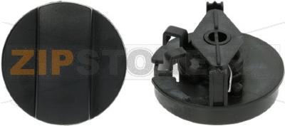 ЧЕРНАЯ РУЧКА В СБОРЕ Ø 46 ММ 