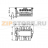 Linect® T-connector; 5-pole; Cod. I; 1 input; 2 outputs; blue Wago 770-7105 - Linect® T-connector; 5-pole; Cod. I; 1 input; 2 outputs; blue Wago 770-7105