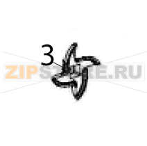 Cross blade Hurakan HKN-12CR Cross blade Hurakan HKN-12CRЗапчасть на деталировке под номером: 3