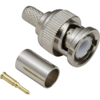 Разъем BNC, 50 Ом, 1 шт TRU Components 1579546