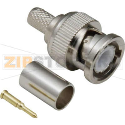 Разъем BNC, 50 Ом, 1 шт TRU Components 1579546 