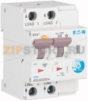 Устройство защиты от дуги, КЗ, токов утечки и перегрузки Eaton AFDD-32/2/C/003-A