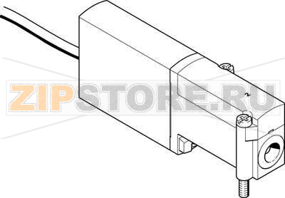 Распределитель с электроуправлением Festo MHA4-MS1H-3/2G-4-K 