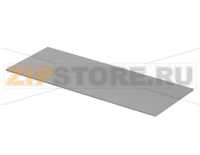 Плата передняя, 2 mm, алюминий, прозрачно анодированный Bopla BO FP 50015