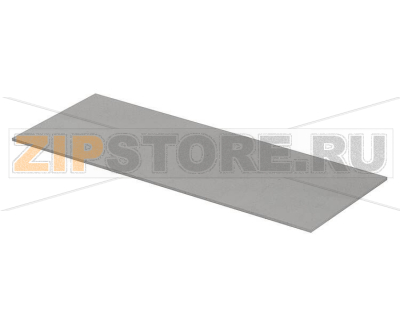 Плата передняя, 2 mm, алюминий, прозрачно анодированный Bopla BO FP 50015 