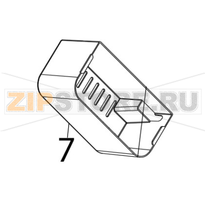 Ice basket Hurakan HKN-IMF15M Ice basket Hurakan HKN-IMF15MЗапчасть на деталировке под номером: 7