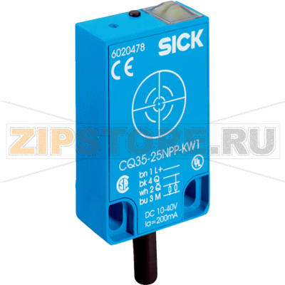 Датчик уровня емкостный SICK CQ35-25NPP-KW1 