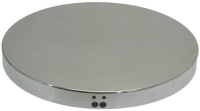 PIATTO INFERIORE ø 460 mm FERRO CROMATO
