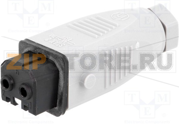 Разъем прямоугольный 16 А, IP54, 2 контакта Hirschmann STAK 2 