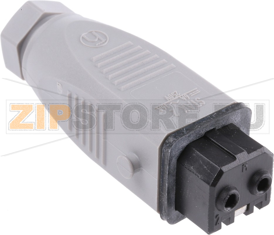 Разъем прямоугольный 16 А, IP54, 2 контакта Hirschmann STAK 2 