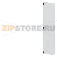 SIVACON, door half, left, with ventilation openings, IP40, H: 2000 mm, W: 400 mm, RAL 7035, Protection class 1 Siemens 8MF1040-2UT25-2BA2