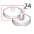 Gear and pinion Scotsman AF 124
