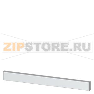SIVACON, trim strip, W: 600 mm, under the door light gray Siemens 8MF1060-2CD08 