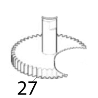 Gear and pinion 3RD Scotsman AF 124