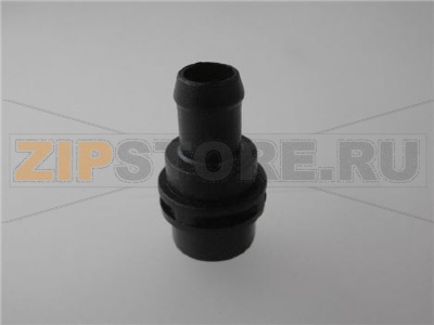 RACCCORDO NERO PORTAGOMMA ø 9 mm 