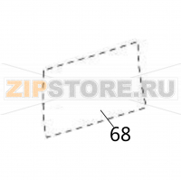Sticker (route) Sato DR308e