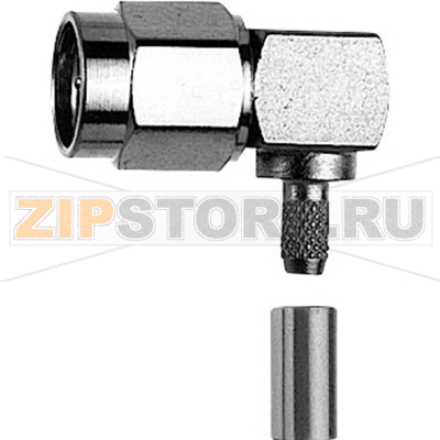 Разъем SMA, 50 Ом, 1 шт Telegärtner J01150A0078 