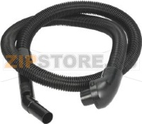 FLEX HOSE 2000 mm COMPLETE BLACK