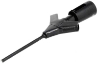 Зажим 2 мм, 2 А, 60 В/DC, тип: пинцет, черный Hirschmann MICRO-KLEPS SW