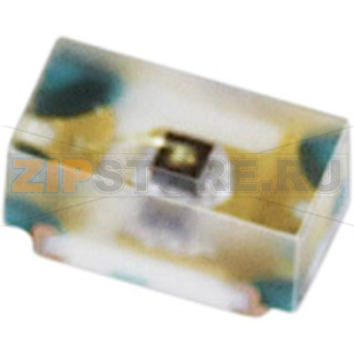 Светодиод, SMD, 0402, красный, 36 мкд, 120°, 25 мА, 2 В Everlight Opto 
